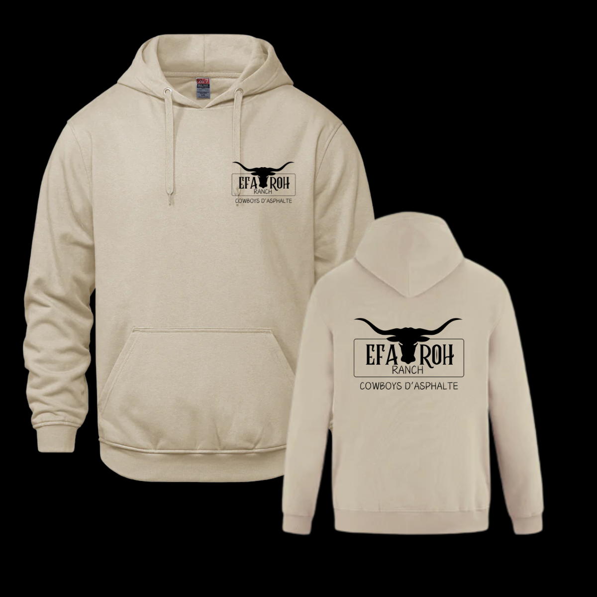 Hoodie Ivoire Classique