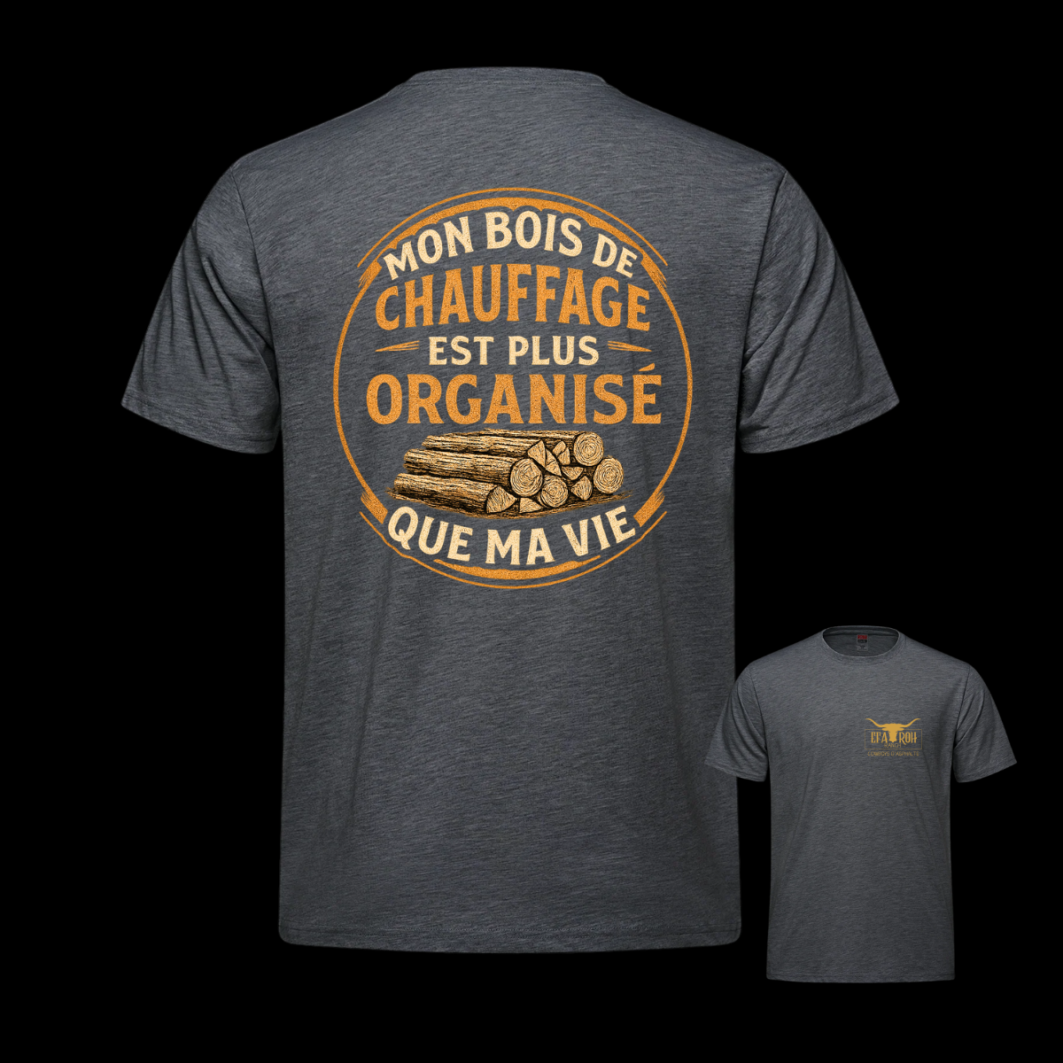 T-Shirt Bois de chauffage