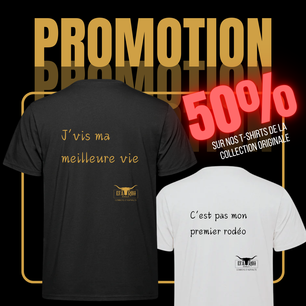 Promotion 50% de rabais - Collection Originale