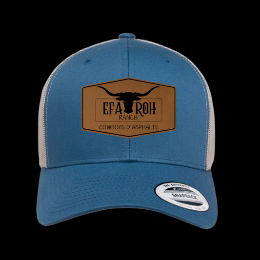 Casquette Patch Bleue
