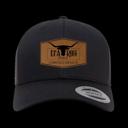 Casquette Patch Noire