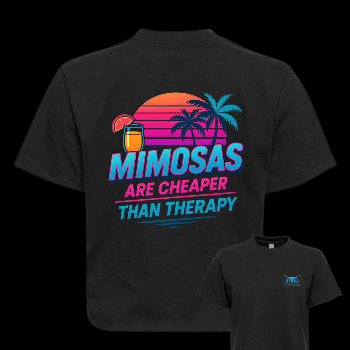 T-Shirt Mimosas Femme
