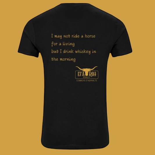 T-Shirt - Whiskey in the morning