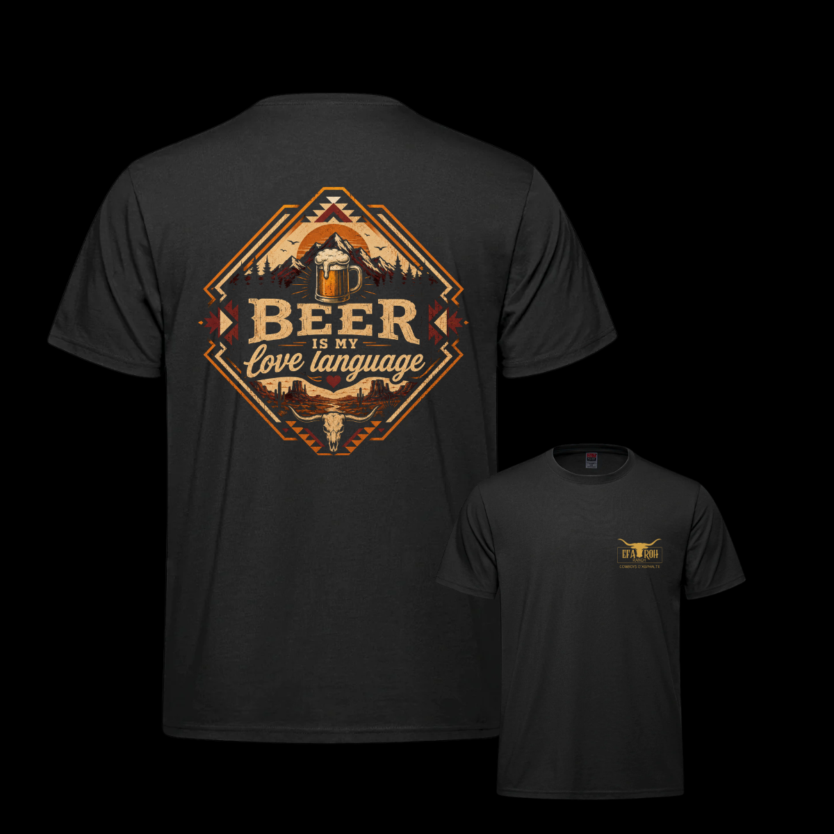 T-Shirt Beer Love Language
